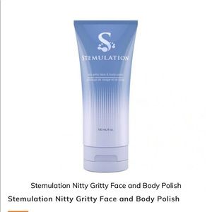 🆕 Stemulation nitty gritty face and body polish / 6 oz / stem cell/exfoliation